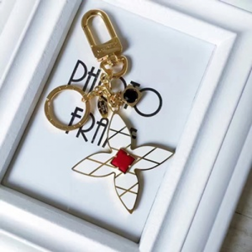 ルイヴィトンフラワーバッグチャームu0056.(ホワイト)