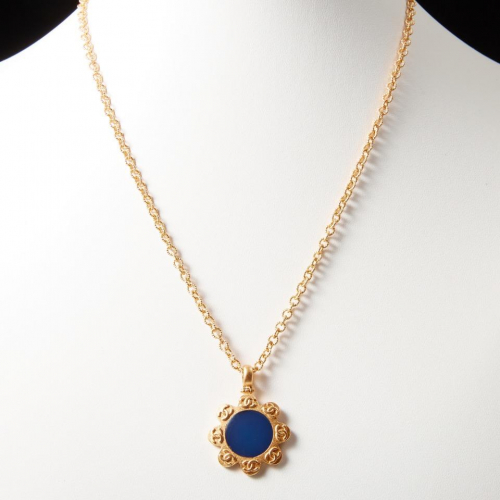 シャネルレディースヴィンテージネックレスA0074.(イエローゴールド)