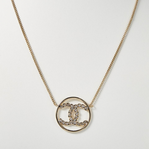 シャネルレディースヴィンテージネックレスA0076.(イエローゴールド)