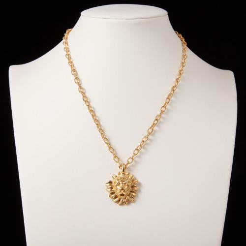 18シャネルレディースネックレス18Kメッキイエローゴールド.A0081.