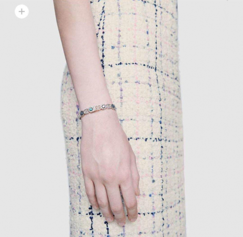 -グッチレディースブレスレットc0020.(ホワイトゴールド)