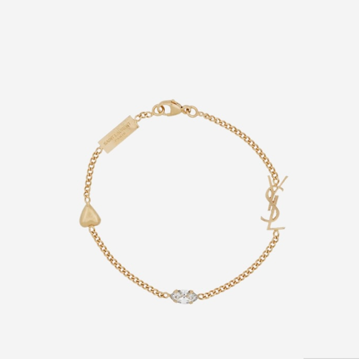 サンローランレディースゴールドブレスレットc0009