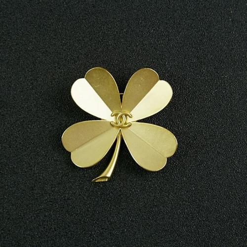 -シャネルブローチa0117.(イエローゴールド)