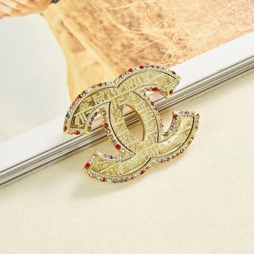 -シャネルブローチa0118.(イエローゴールド)