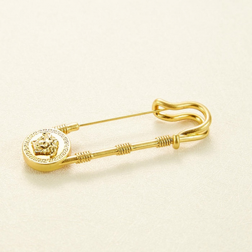 -ヴェルサーチェブローチr0011.(イエローゴールド)