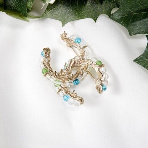 -シャネルブローチa0139.(イエローゴールド)