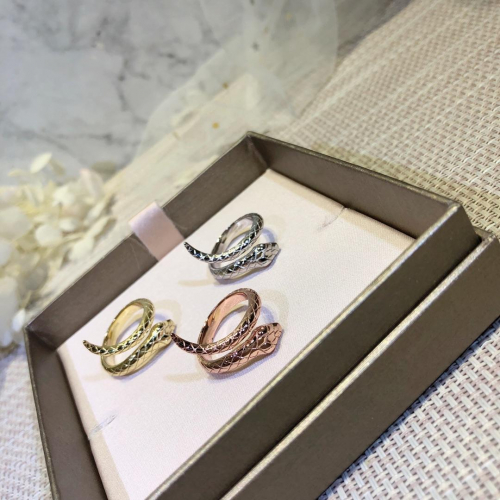 -ブルガリレディース18メッキゴールドリングL0061.(イエローゴールド,ホワイトゴールド,ゴールド)