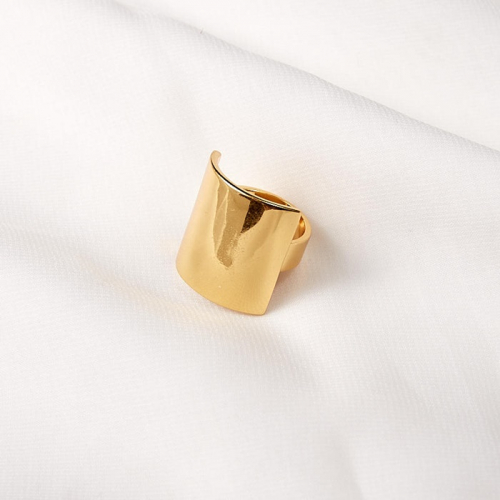 -セリーヌレディースイエローゴールドリングl0021.