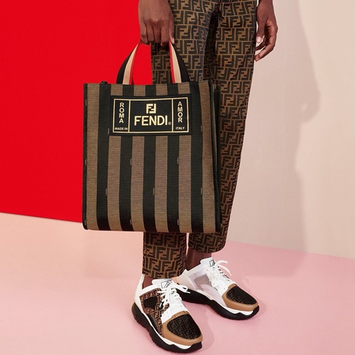 "ェンディキャンバスユニセックストートバッグショッパーバッグB0472,40,ブラウン