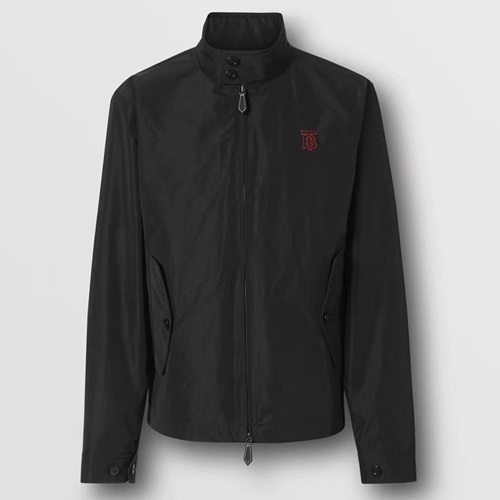 バーバリーメンズカジュアルウィンドブレーカーフードジャケットK0236.,ブラック