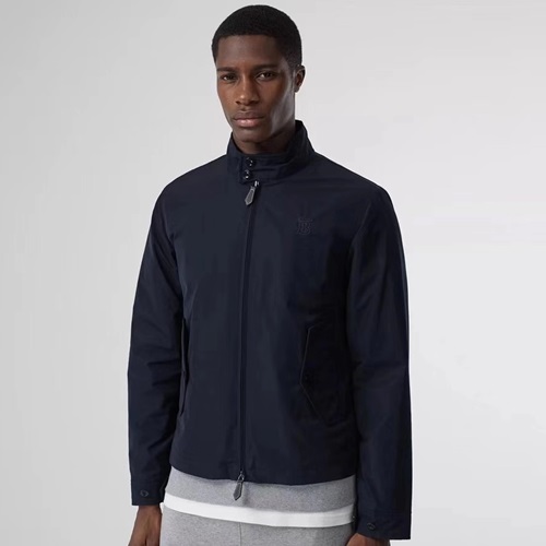 バーバリーメンズカジュアルウィンドブレーカーフードジャケットK0236.,ネイビー