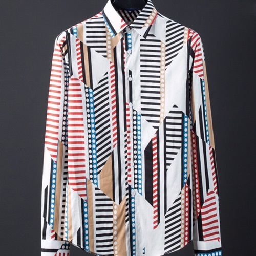 バーバリーメンズシャツT0274.(-3),ホワイト