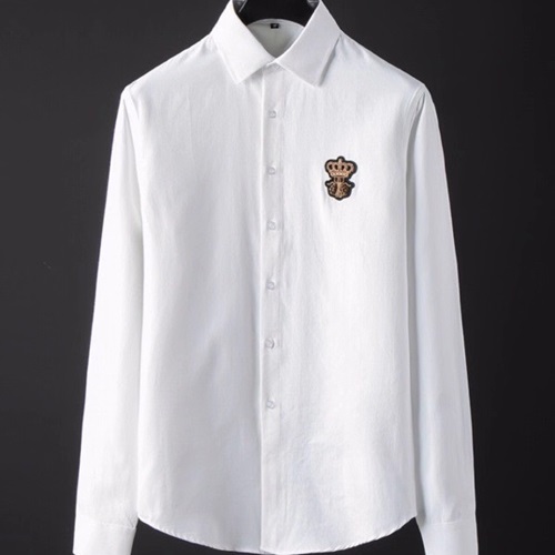 ドルチェ＆ガッバーナメンズコットンシャツT0002.(-3).(ホワイト)