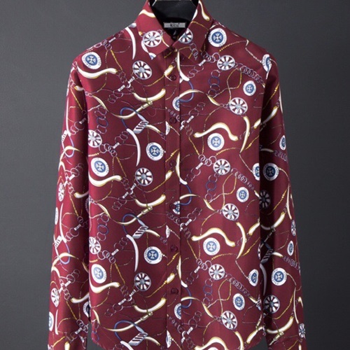 -アルマーニメンズシャツ,T0062,レッド