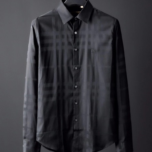 バーバリーメンズシャツT0282.(-3),ブラック/レッド/ホワイト/ネイビー