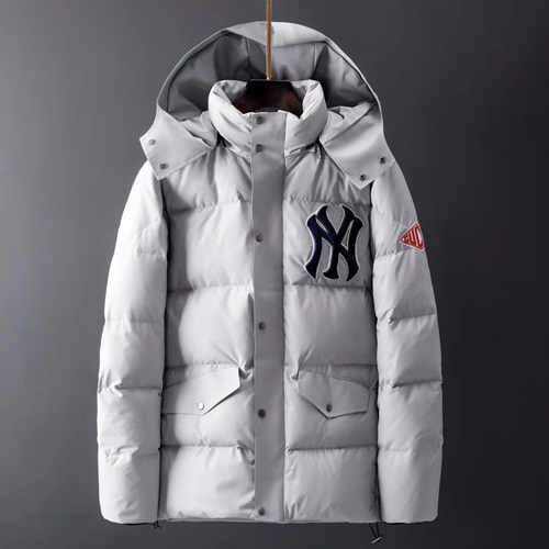 グッチメンズリバーシブルダウンパディングC0093.,(グレー)