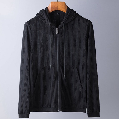 アルマーニメンズウィンドブレーカージャケットK0063ブラック