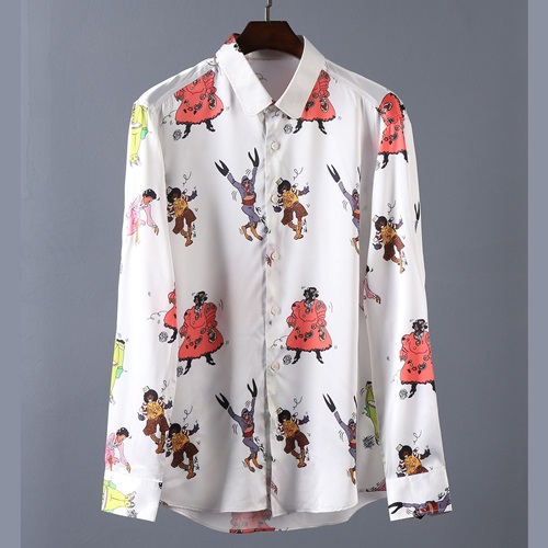 ルイヴィトンルイヴィトンメンズコットンシャツT0053.ホワイト