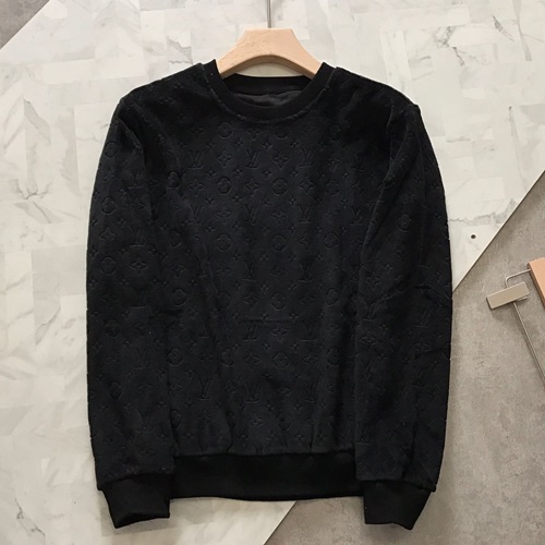 ルイヴィトンメンズウルフコットンフーディT0058.(-2).ブラック