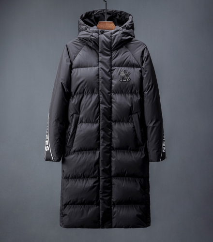 グッチユニセックスロングダウンパディングc01242.,ブラック