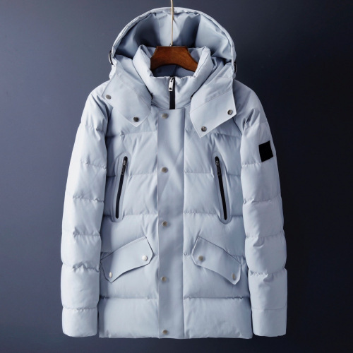 バーバリーメンズダウンパディングr0871ブルー