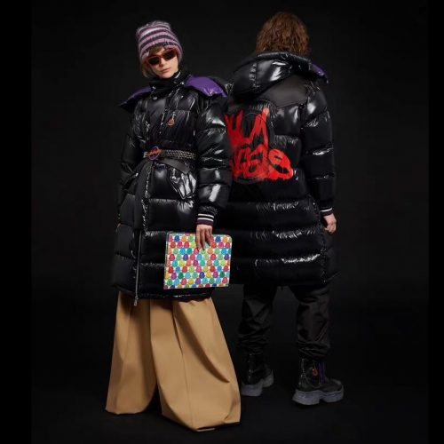 モンクレールユニセックスパッチモダンダウンパディングc0544ブラック