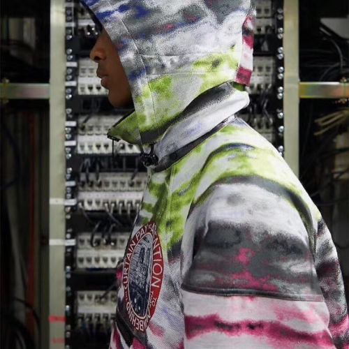 ルイヴィトンメンズイニシャルウィンドブレーカージャケットu01211グレー