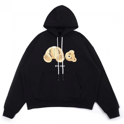 パームエンジェルスメンズオーバーサイズコットンフーディm0010ブラック