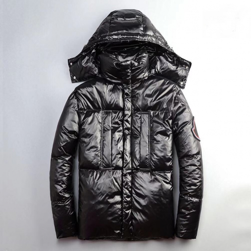 モンクレールメンズパッチモダンダウンパディングc0592.ブラック