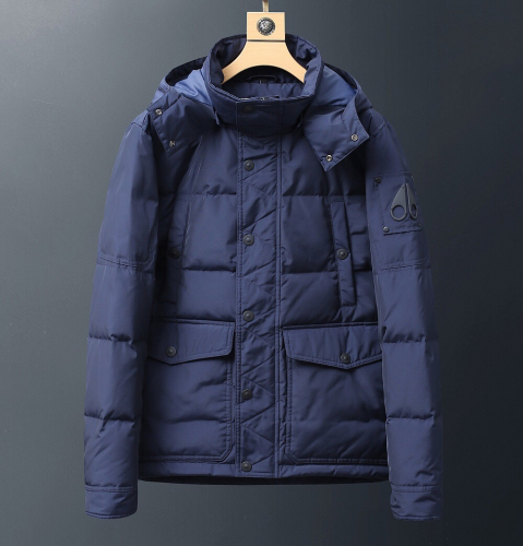 ムースナックルズメンズダウンパディングo0013ブルー