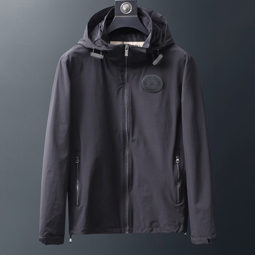 バーバリーメンズカジュアルウィンドブレーカージャケットr0920ブラック