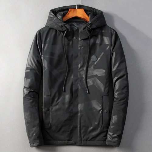 モンクレールメンズパッチモダンダウンパディングc0655ブラック
