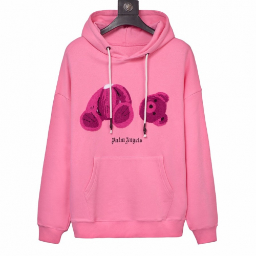 パームエンジェルスメンズオーバーサイズコットンフーディm0015ピンク