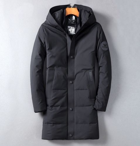 アルマーニメンズロングダウンパディングm0239ブラック