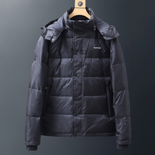 バレンシアガメンズダウンパディングl0287ブラック