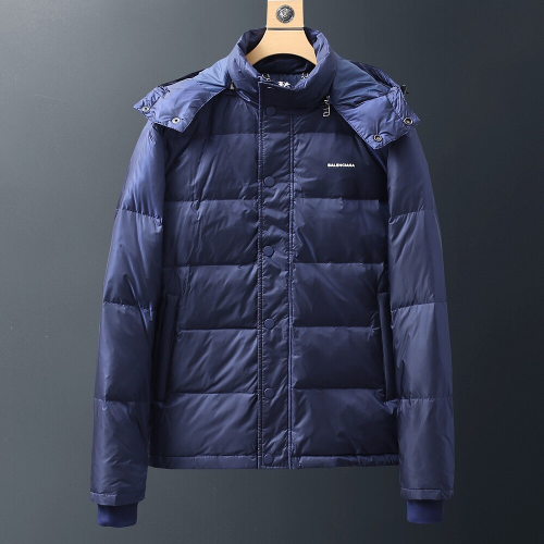バレンシアガメンズダウンパディングl0288ブルー