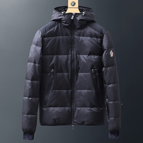 モンクレールメンズパッチモダンダウンパディングc0693ブラック
