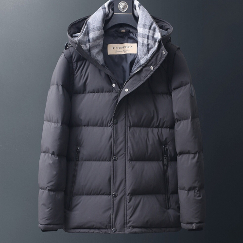 バーバリーメンズダウンパディングr1022.ブラック