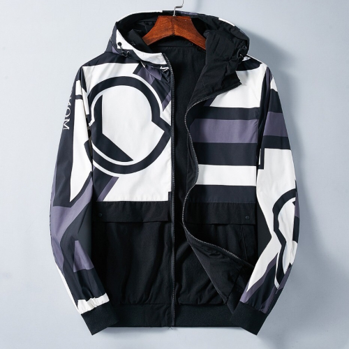 -モンクレールメンズカジュアルジップアップジャケットc0694グレー