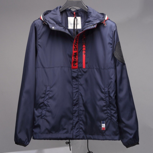 -モンクレールメンズカジュアルジップアップジャケットc0701,ネイビー