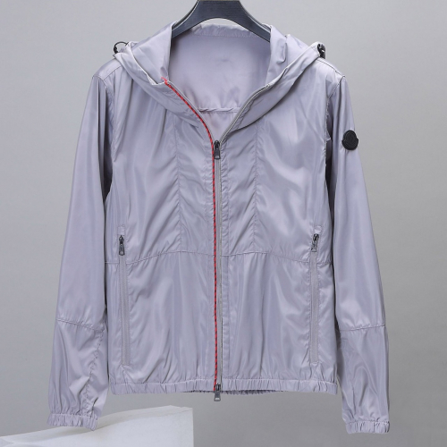 -モンクレールメンズカジュアルジップアップジャケットc0703,グレー