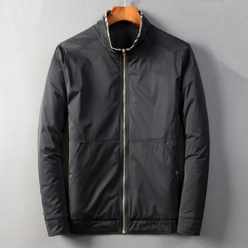 バーバリーメンズダウンパディングr01035ブラック