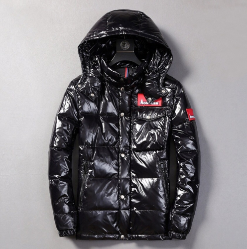 モンクレールメンズパッチモダンダウンパディングc0731ブラック