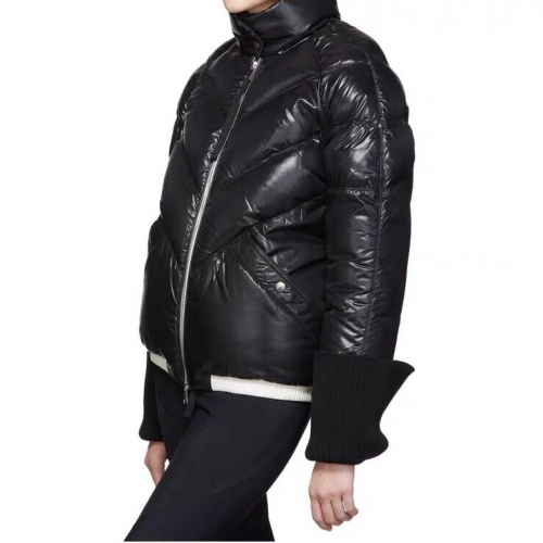 モンクレールレディースパッチモダンダウンパディングc0742ブラック