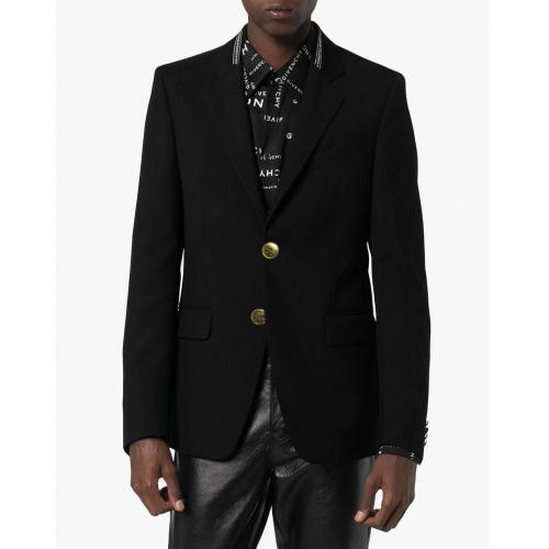 ジバンシィメンズモダンカシミヤスーツジャケットv0208.ブラック