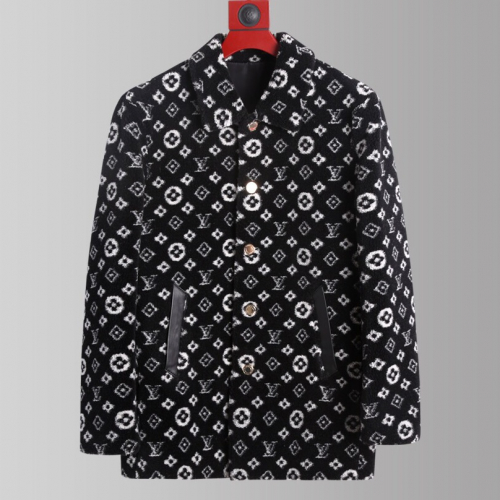 ルイヴィトンメンズカシミヤスーツジャケットu01247ブラック