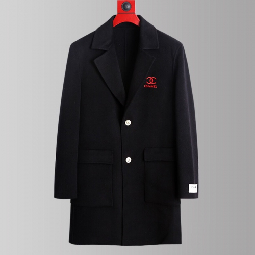 シャネルメンズカシミヤスーツジャケットa0448ブラック