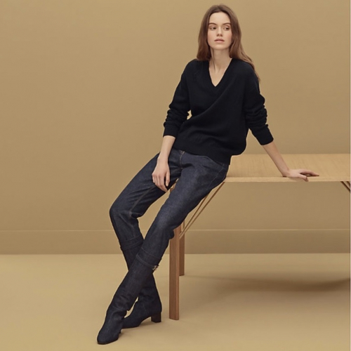 エルメスレディースウールネックセーターr314