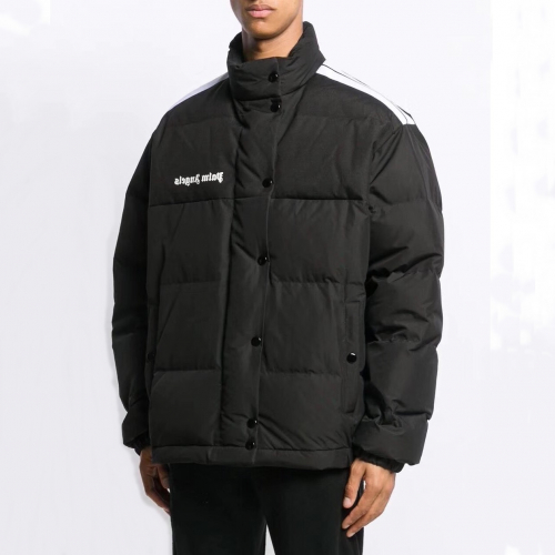 パームエンジェルスメンズパッチダウンパディングm00272(ブラック/イエロー)