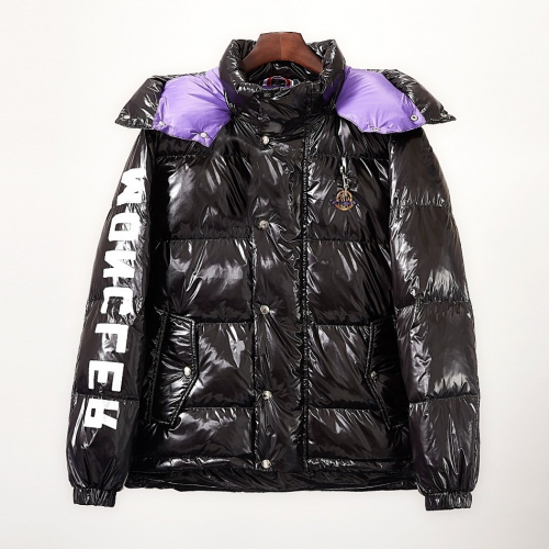 モンクレールメンズパッチモダンダウンパディングc0766ブラック